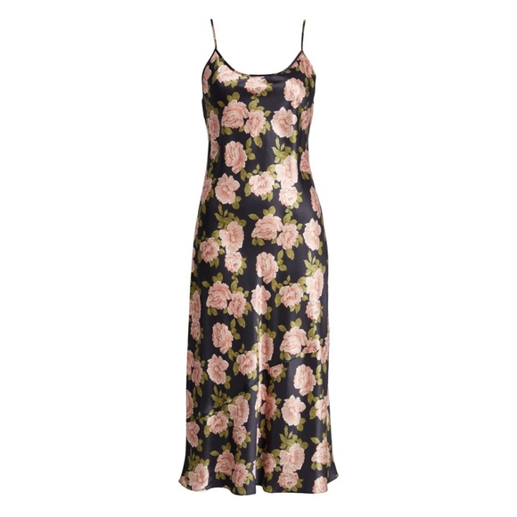 NEW Reformation Alisal Silk Dress Rosalia Medium - Picture 9 of 14